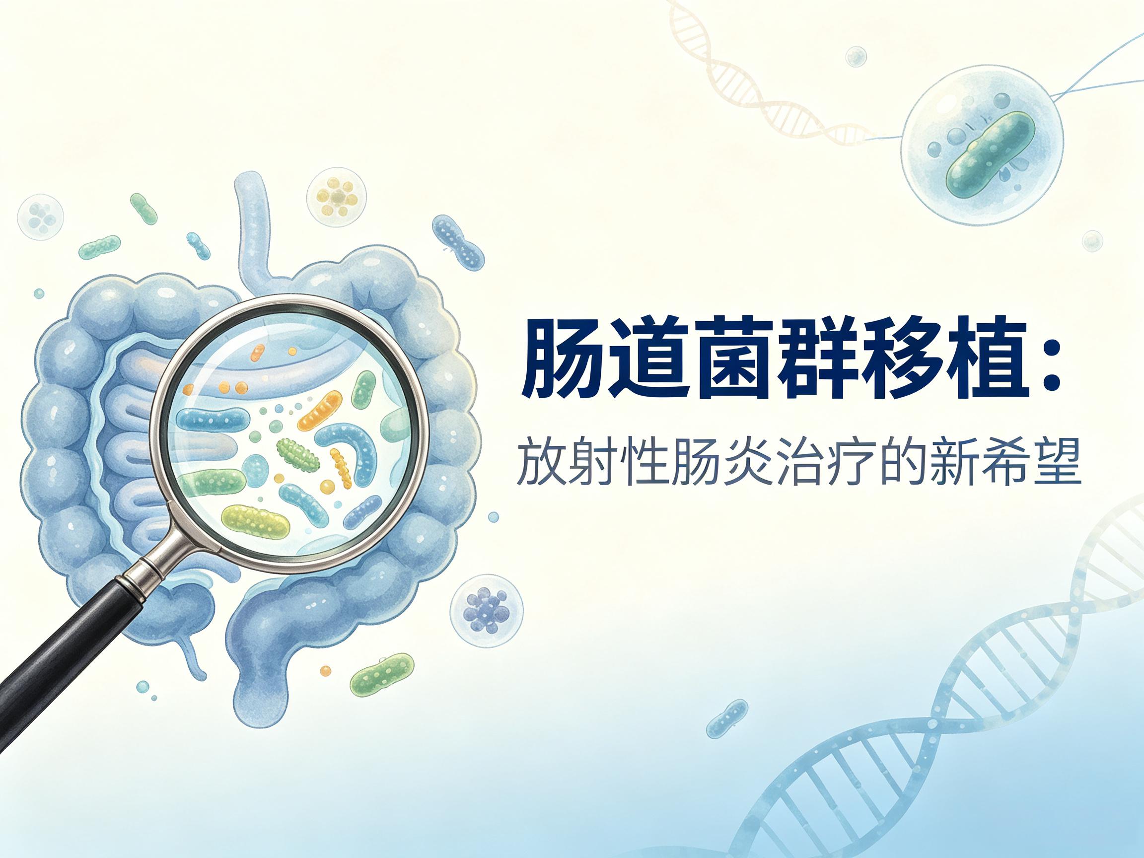 广安市|第3期 肠道菌群移植：放射性肠炎治疗的新希望